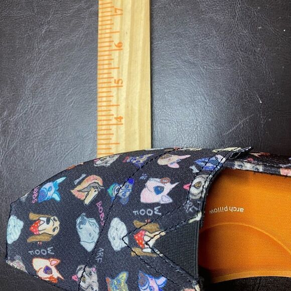 Bobs By Skechers Women Size 6.5/36.5EU Black Flat - Picture 11 of 11